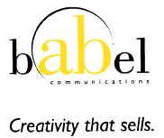 BABEL COMMUNICATIONS CREATIVITY THAT SELLS