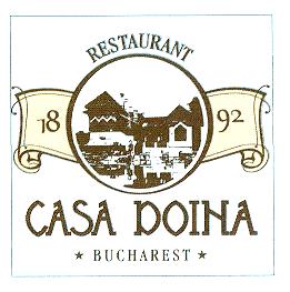 RESTAURANT CASA DOINA BUCHAREST 1892