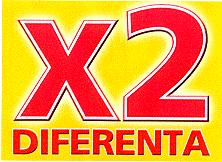 X 2 DIFERENTA