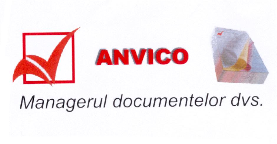 ANVICO MANAGERUL DOCUMENTELOR DVS.