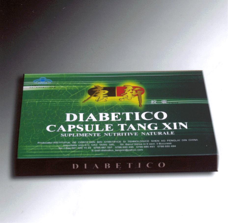 DIABETICO CAPSULE TANG XIN SUPLIMENTE NUTRITIVE NATURALE