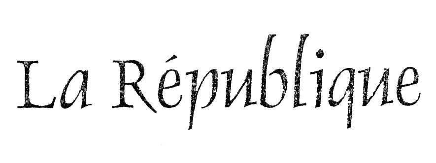 LA REPUBLIQUE