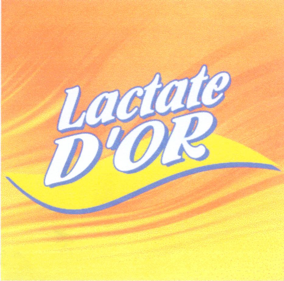LACTATE D'OR