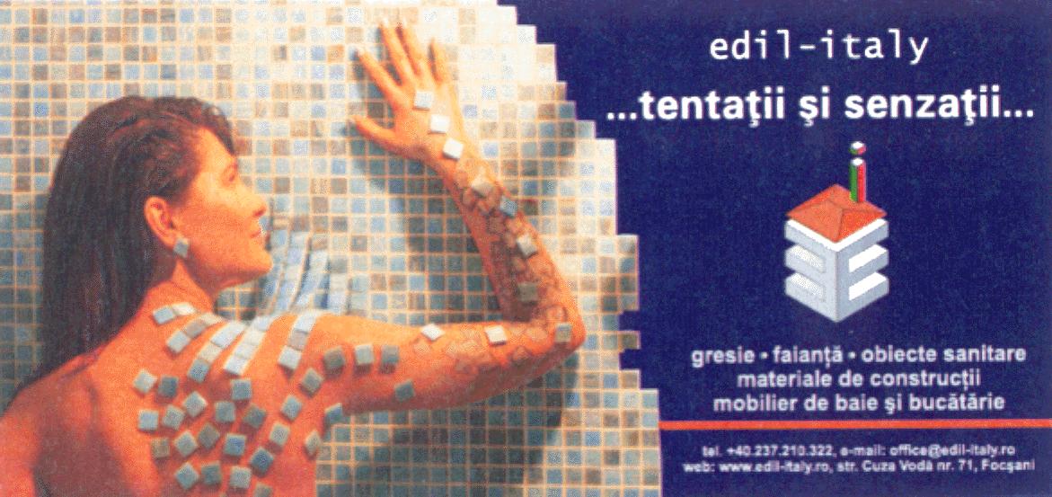 EDIL-ITALY... TENTAŢII ŞI SENZAŢII