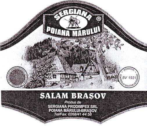 SERGIANA POIANA MARULUI SALAM BRASOV