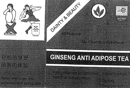 GINSENG ANTI ADIPOSE TEA