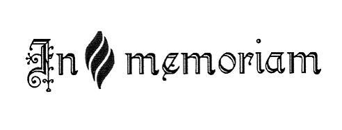 IN MEMORIAM