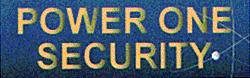 POWER ONE SECURITY