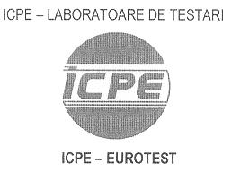 ICPE - LABORATOARE DE TESTĂRI ICPE - EUROTEST