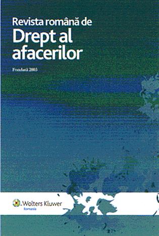 Revista Română de Drept al Afacerilor, Wolters Kluwer România