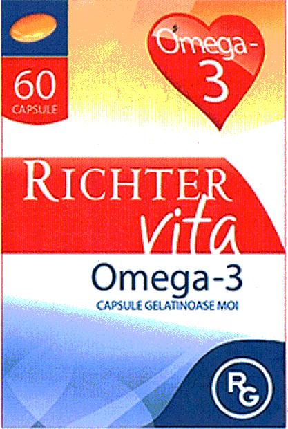 RICHTER vita Omega-3 CAPSULE GELATINOASE MOI