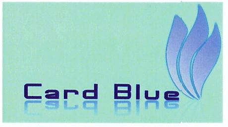 CARD BLUE