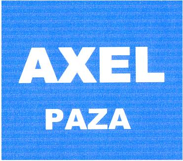 AXEL PAZA