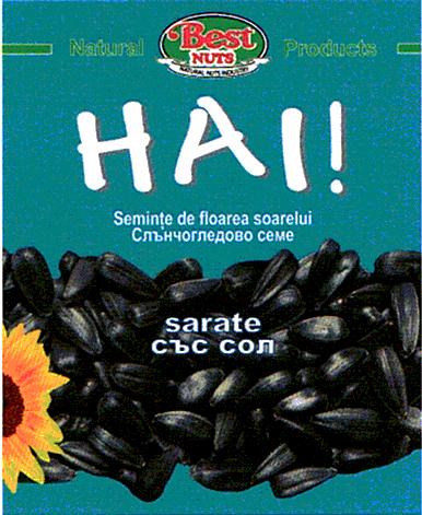Best NUTS HAI! Seminţe de floarea soarelui sarate