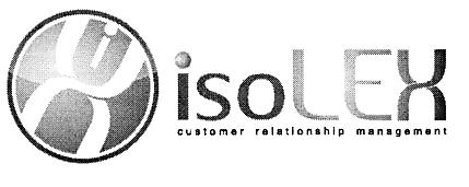 isoLEX customer relationship management