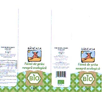 BĂNEASA BIO FĂINĂ DE GRÂU NEAGRĂ ECOLOGICĂ