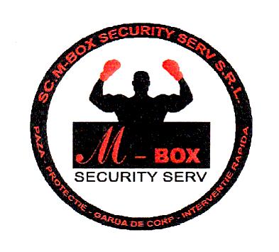 M-BOX SECURITY SERV PAZA PROTECŢIE GARDA DE CORP INTERVENTIE RAPIDA