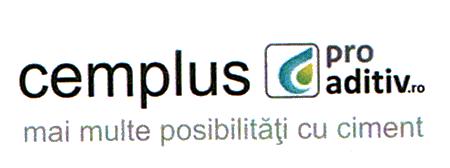 cemplus pro aditiv.ro mai multe posibilităţi cu ciment
