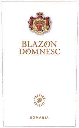 BLAZON DOMNESC