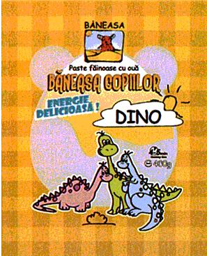 BĂNEASA. BĂNEASA COPIILOR - DINO. ENERGIE DELICIOASĂ!