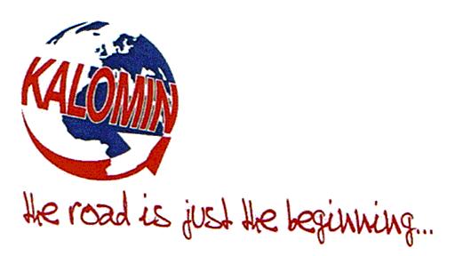 KALOMIN the road is just the beginning...