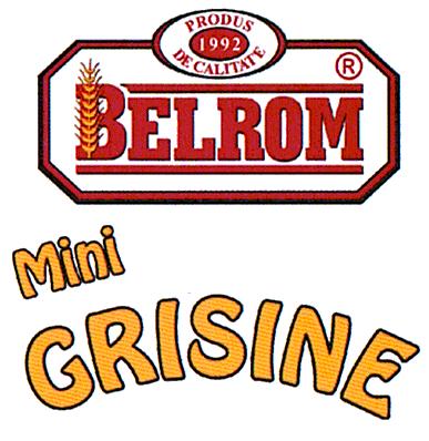 PRODUS 1992 DE CALITATE BELROM MINI GRISINE