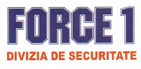 FORCE 1 DIVIZIA DE SECURITATE