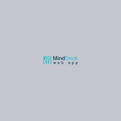 Mind Deck web app