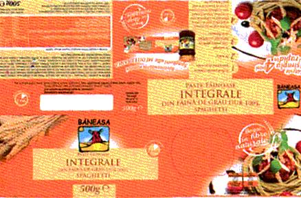 BĂNEASA spaghette integrale