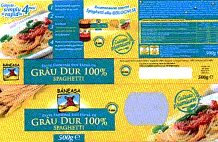 BĂNEASA spaghette grâu dur