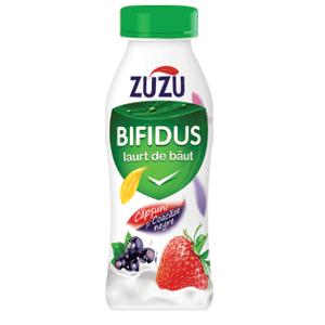 ZUZU BIFIDUS Iaurt de băut Căpşuni şi Coacăze negre