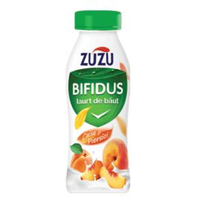 ZUZU BIFIDUS Iaurt de băut Caise şi Piersici