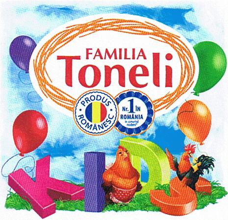 FAMILIA Toneli KIDS PRODUS ROMÂNESC