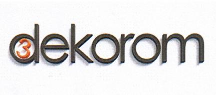 3 dekorom