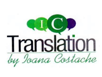 TRANSLATION BY IOANA COSTACHE