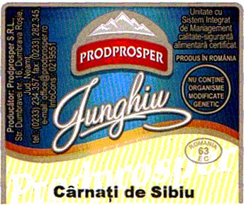 PRODPROSPER Junghiu Cârnaţi de Sibiu