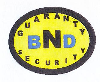 BND GUARANTY SECURITY