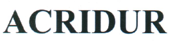 ACRIDUR