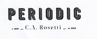 PERIODIC N.1816 _ CA. Rosetti _ RN. 2016