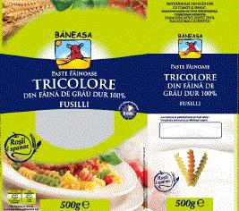 BĂNEASA PASTE FĂINOASE TRICOLORE