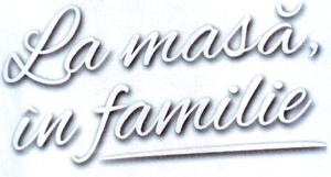 La masă, în familie
