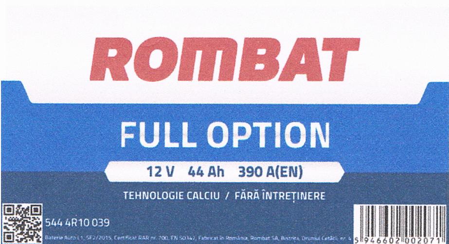 ROMBAT FULL OPTION