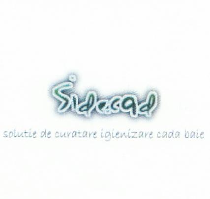 Sidecad soluţie de curăţare igienizare cadă baie