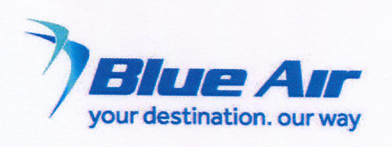Blue Air your destination. our way