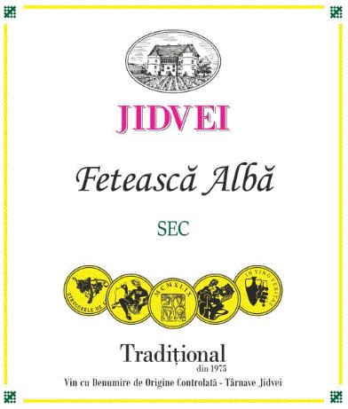 JIDVEI Tradiţional Fetească Albă SEC