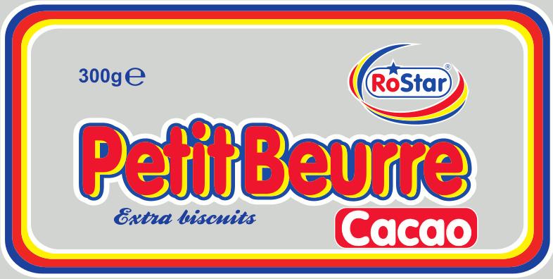 RoStar Petit Beurre Extra biscuits Cacao