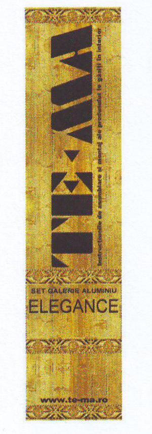 TE-MA SET GALERIE ALUMINIU ELEGANCE