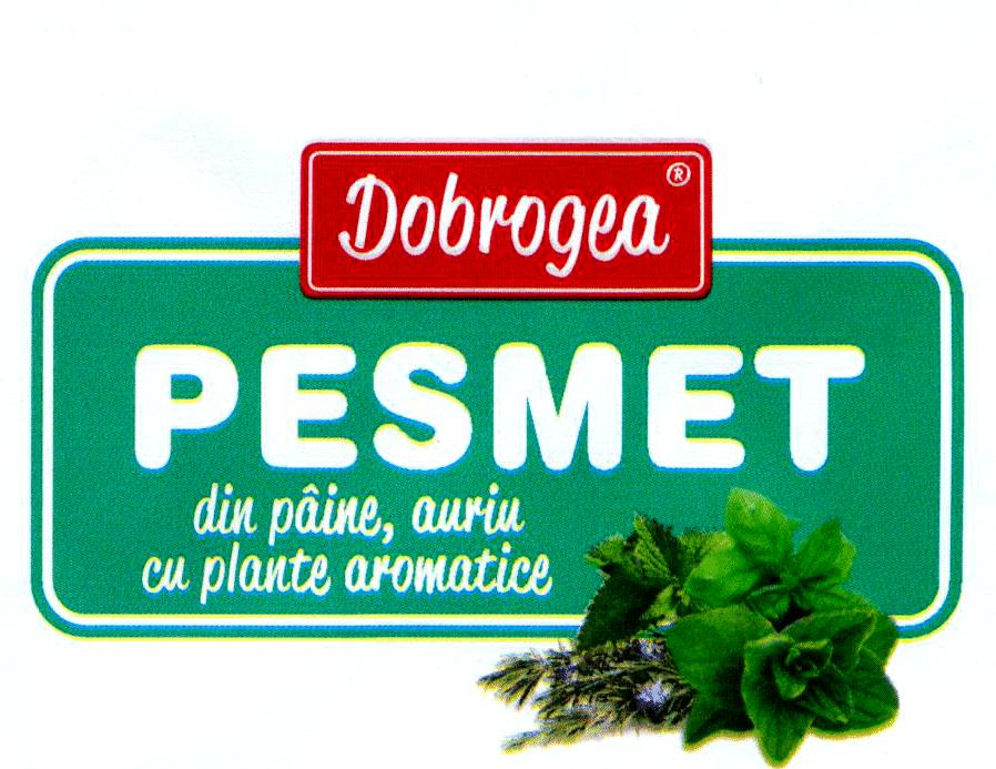 Dobrogea PESMET din pâine, auriu cu plante aromatice