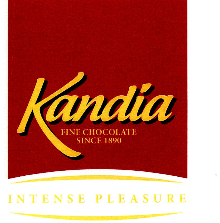 Kandia FINE CHOCOLATE SINCE 1890 INTENSE PLEASURE