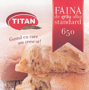 TITAN FĂINĂ de grâu albă standard 650 Gustul cu care am crescut!